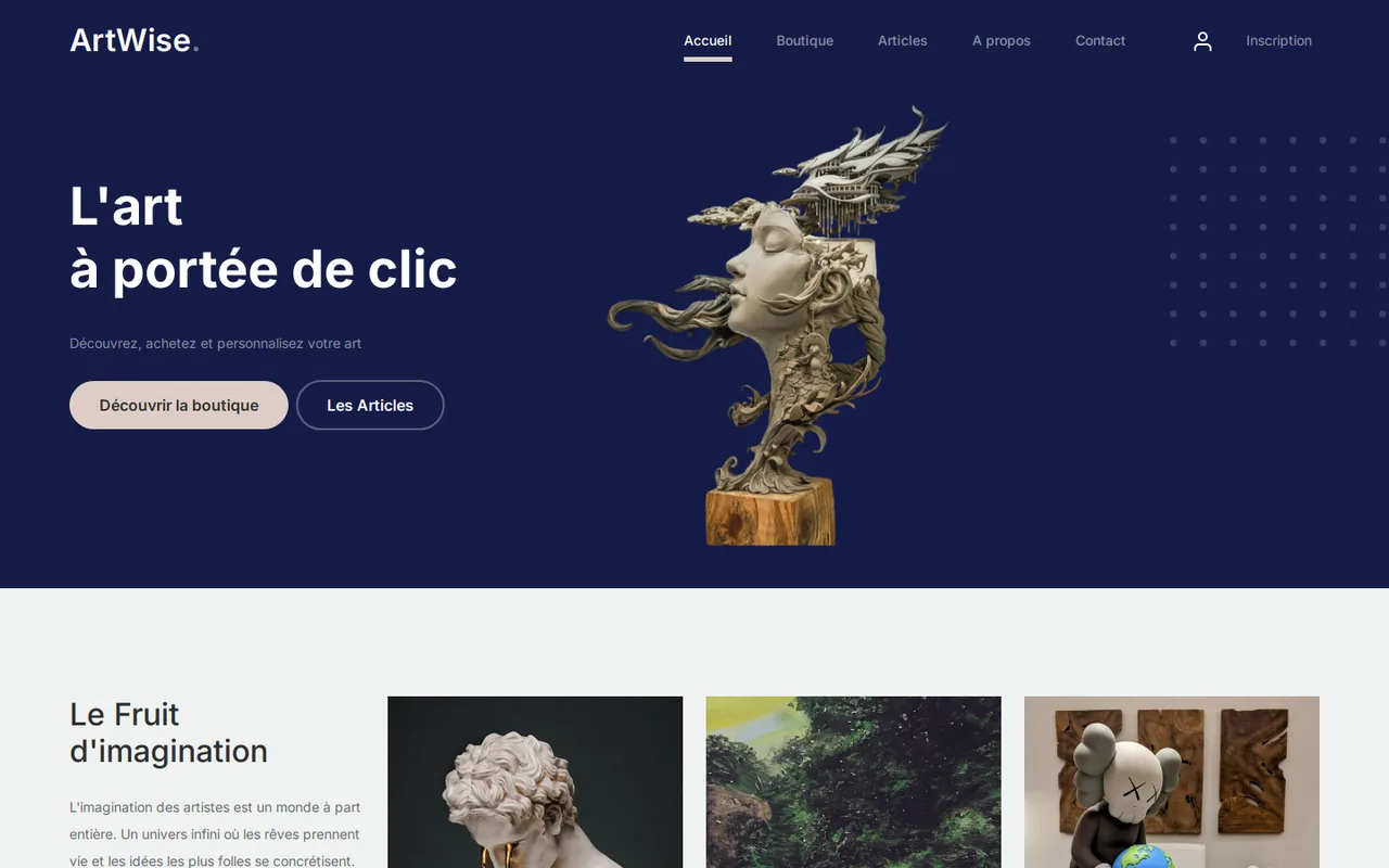 artwise — accueil — « l’art à portée de clic »