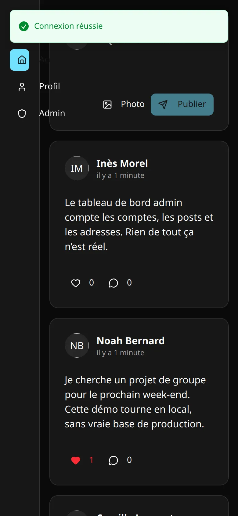 hackaton — fil sur mobile